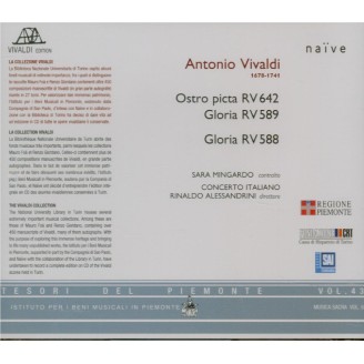 VIVALDI - Alessandrini - Gloria en ré majeur, pour deux sopranos, alto..